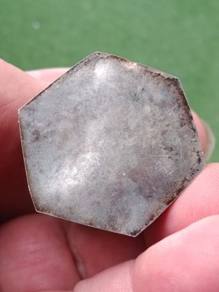 Parte salero con figuras en Plata