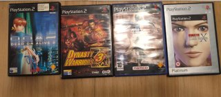 Lote 4 Videojuegos PS2: DOA2, DW3, Tekken, RE:CV