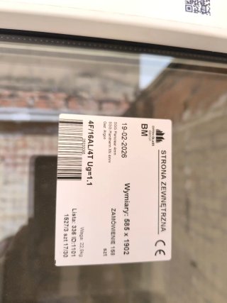 Balconera PVC Blanco Cristal Climalit