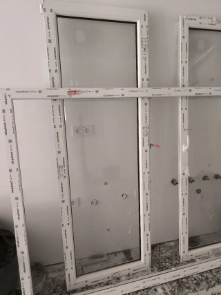 Balconera PVC Blanco Cristal Climalit