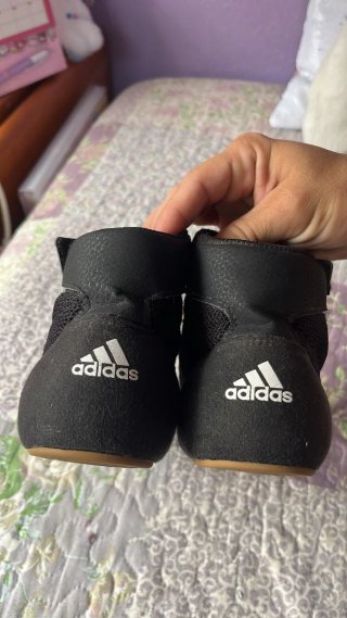 Botas de boxeo Adidas negras