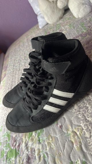 Botas de boxeo Adidas negras
