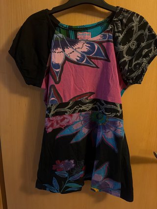 Camiseta Desigual Talla S Multicolor