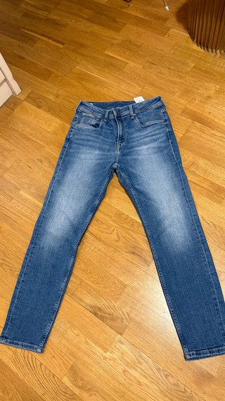 Pantalón vaquero mujer Pepe Jeans azul talla 27