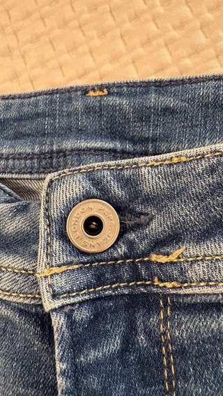 Pantalón vaquero mujer Pepe Jeans azul talla 27