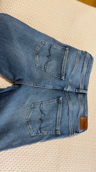 Pantalón vaquero mujer Pepe Jeans azul talla 27