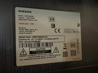 TV Samsung TU8506 Crystal UHD 4K