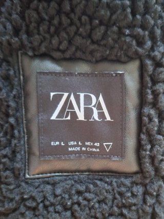 Chaqueta Zara Negra Hombre