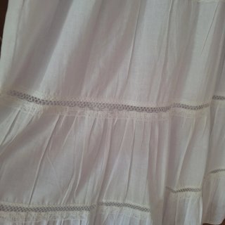 Falda Meisïe T.M Blanca Encaje