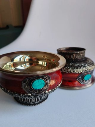 Oferta Cuenco Tibetano té mantequilla Phuru