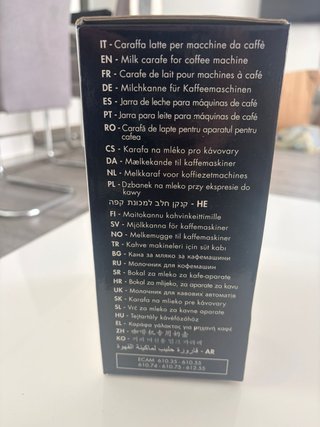 Jarra Leche DeLonghi LatteCrema System