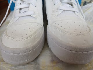 Zapatillas Adidas Forum Bold J Blancas T-38⅔