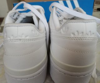 Zapatillas Adidas Forum Bold J Blancas T-38⅔