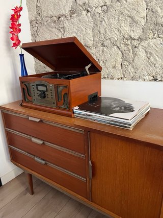 Tocadiscos Lauson Vintage Madera