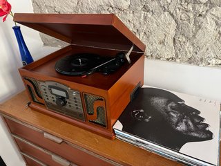 Tocadiscos Lauson Vintage Madera