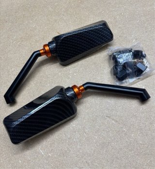 Retrovisores Carbono Moto Nuevos
