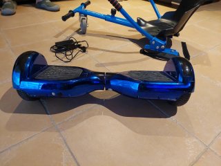 Hoverboard + Hoverkart con Bluetooth y luces led