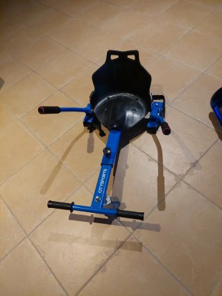 Hoverboard + Hoverkart con Bluetooth y luces led