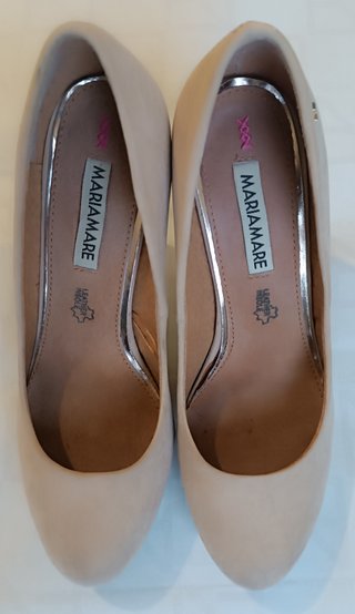 Zapatos de tacón Maria Mare beige