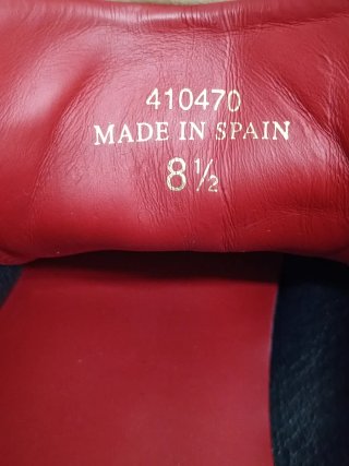 Zapatos CH Carolina Herrera Hombre Negros y Rojos