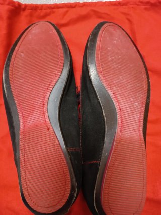 Zapatos CH Carolina Herrera Hombre Negros y Rojos