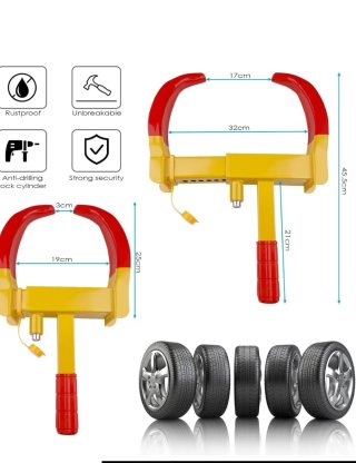 Cepo antirrobo coche/caravana/autocaravana