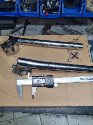 Semimanillares Bultaco Metralla 62 Plata
