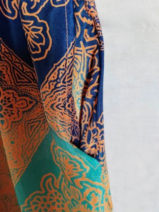 Pantalones finos mujer estampado