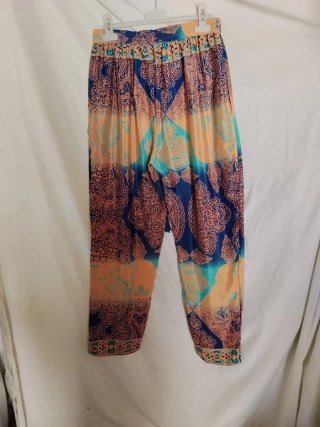 Pantalones finos mujer estampado