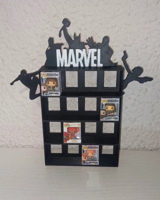 Expositor bitty pop Marvel