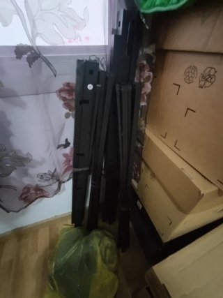 2 Camas de Metal Negras