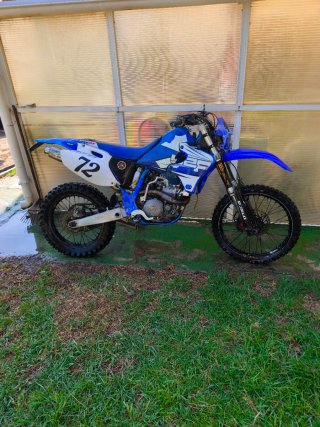 Yamaha WR 400 Enduro Azul/Blanco