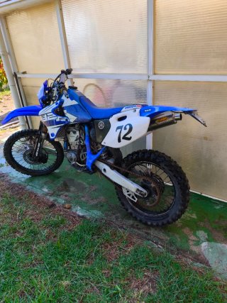 Yamaha WR 400 Enduro Azul/Blanco