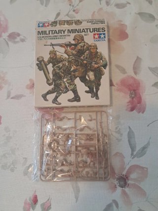 Tamiya Military Miniatures U.S. Army Infantry