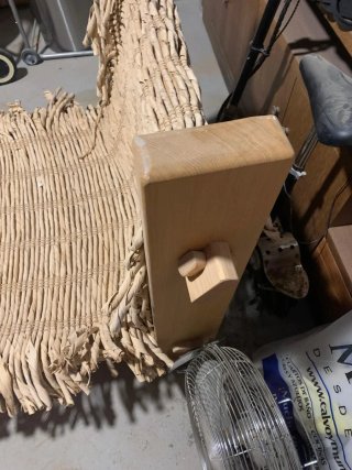 Silla de terraza tejida