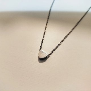 Collar Corazón Minimalista Plata acero inoxidable