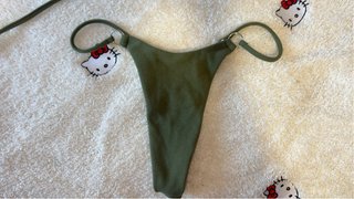 Bikini verde oscuro Talla S