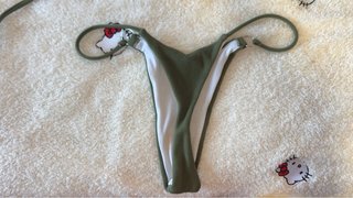 Bikini verde oscuro Talla S