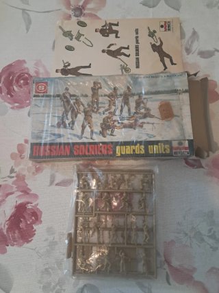Maqueta Soldados Rusos ESCI 1/72