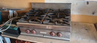 Cocina industrial 4 fogones