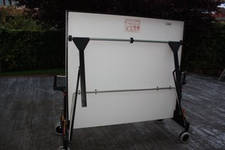 Mesa Ping Pong Plegable con Ruedas