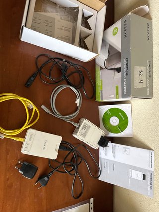 Adattatori di rete Powerline Belkin 85 Mbps