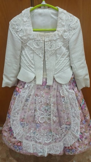Traje de fallera niña