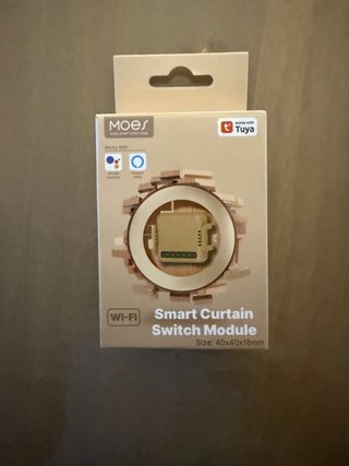 Moes Módulo Interruptor Cortina Inteligente Wi-Fi