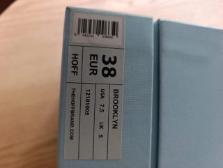 Zapatillas HOFF azules, verdes y naranjas