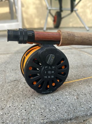 Caña de mosca Caperlan Fly 8’5” + carrete