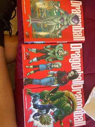 Lote 3 Manga Dragon Ball Ultimate Tomos 21 24 26