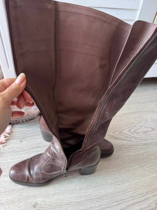 Botas de piel Nero Giardini marrones