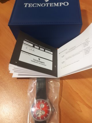 Reloj Tecnotempo Automático inside-matic Red