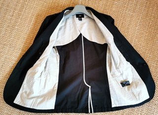Blazer H&M Preto Masculino